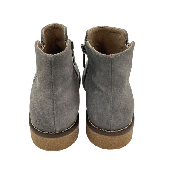 ITALEAU Waterproof Foliana Booties Gray Suede Ankle Boots Womens EUR 37 6.5 - Picture 3 of 11